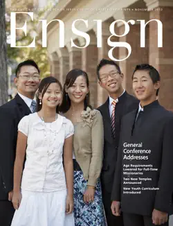 ensign, november 2012 book cover image