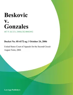 beskovic v. gonzales book cover image