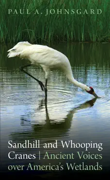 sandhill and whooping cranes book cover image