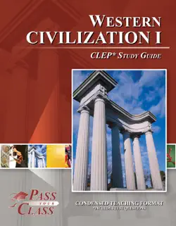 western civilization i clep test study guide book cover image