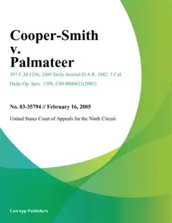 cooper-smith v. palmateer imagen de la portada del libro