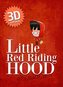 little red riding hood 3d book cover image