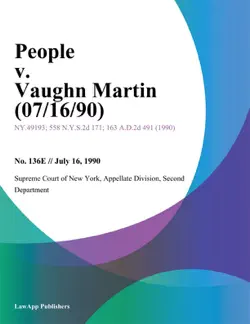 people v. vaughn martin book cover image