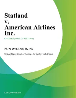 statland v. american airlines inc. book cover image