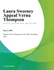 Laura Sweeney Appeal Verna Thompson synopsis, comments