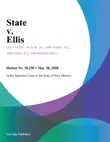 State v. Ellis synopsis, comments