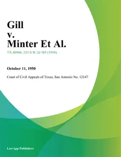 gill v. minter et al. book cover image