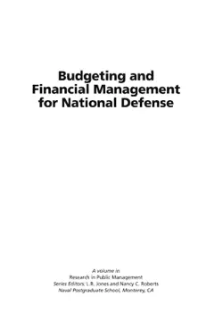 budgeting and financial management for national defense book cover image