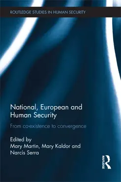 national, european and human security imagen de la portada del libro