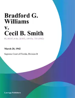 bradford g. williams v. cecil b. smith book cover image