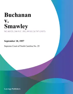 buchanan v. smawley book cover image