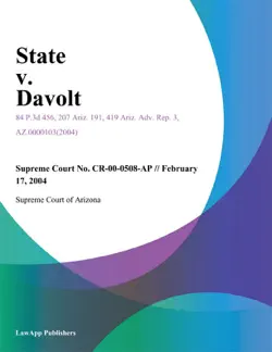state v. davolt book cover image