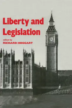 liberty and legislation book cover image