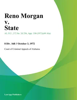 reno morgan v. state book cover image