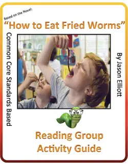 how to eat fried worms reading group activity guide book cover image