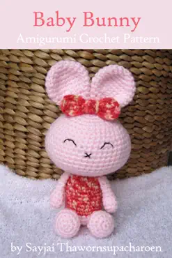 baby bunny amigurumi crochet pattern book cover image