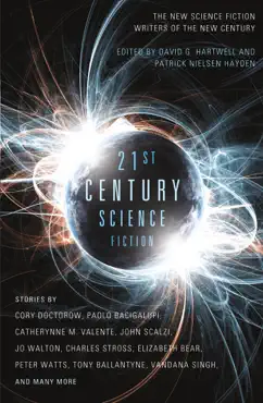 twenty-first century science fiction book cover image