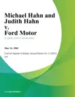 Michael Hahn and Judith Hahn v. Ford Motor synopsis, comments
