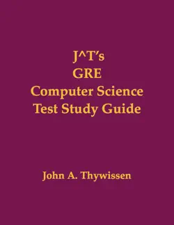 j^t’s gre computer science test study guide book cover image