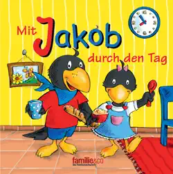 mit jakob durch den tag book cover image