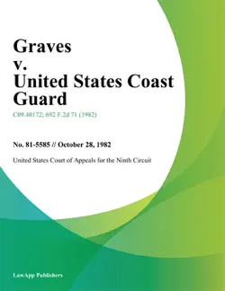 graves v. united states coast guard book cover image