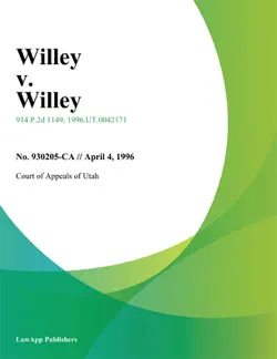willey v. willey book cover image