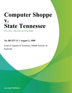 computer shoppe v. state tennessee book cover image