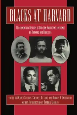 blacks at harvard book cover image