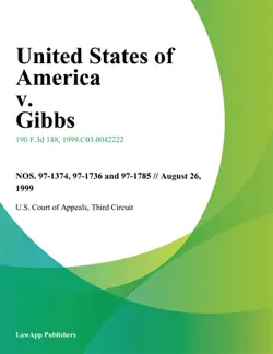 united states of america v. gibbs book cover image