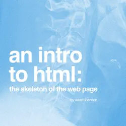 an intro to html imagen de la portada del libro