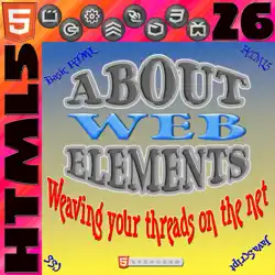 about web elements 26 book cover image