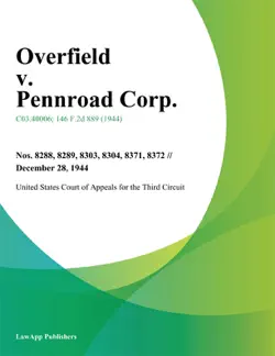 overfield v. pennroad corp. book cover image