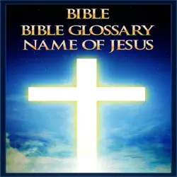 bible, bible glossary, name of jesus book cover image