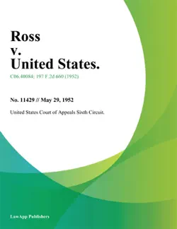 ross v. united states. book cover image