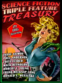 science fiction triple features treasury book cover image