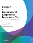 Cooper v. Government Employees Insurance Co. synopsis, comments
