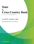 State v. Cross Country Bank synopsis, comments