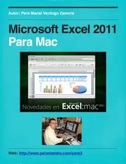 microsoft excel 2011 book cover image