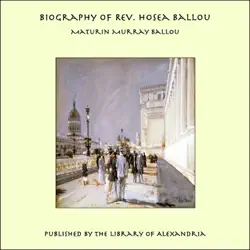 biography of rev. hosea ballou imagen de la portada del libro