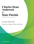 Charles Dean Anderson v. State Florida
