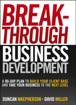 breakthrough business development book cover image