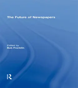 the future of newspapers book cover image