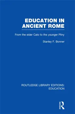 education in ancient rome book cover image