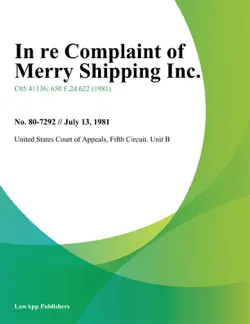 in re complaint of merry shipping inc. book cover image