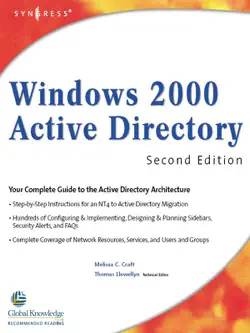 windows 2000 active directory book cover image