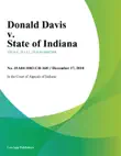 Donald Davis v. State of Indiana synopsis, comments