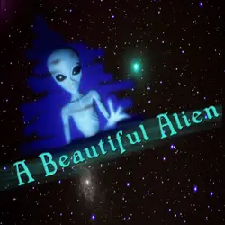 a beautiful alien imagen de la portada del libro