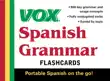 VOX Spanish Grammar Flashcards synopsis, comments