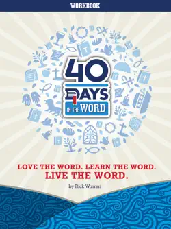 40 days in the word book cover image