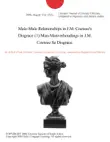 Male-Male Relationships in J.M. Coetzee's Disgrace (1)/Man-Manverhoudings in J.M. Coetzee Se Disgrace. sinopsis y comentarios